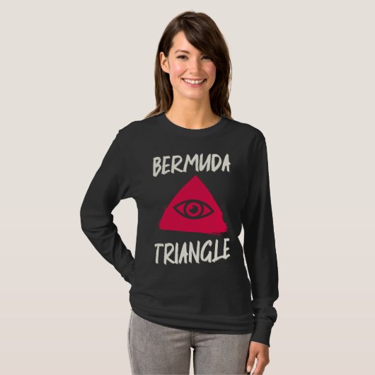 Bermud Triangle Research Ocean Bermuda Triangle T-Shirt (Vorne ganz)
