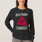 Bermud Triangle Research Ocean Bermuda Triangle T-Shirt (Vorderseite)