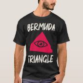 Bermud Triangle Research Ocean Bermuda Triangle T-Shirt (Vorderseite)