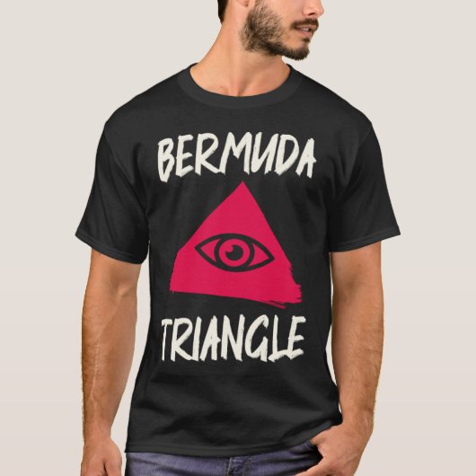 Bermud Triangle Research Ocean Bermuda Triangle T-Shirt (Vorderseite)