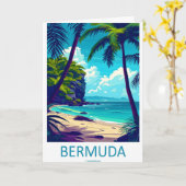 Bermuda 1 karte (Gelbe Blume)