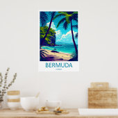Bermuda 1 poster (Küche)