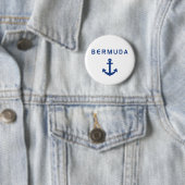 Bermuda Alter Anker für das Segeln mit hellen Farb Button (Beispiel)