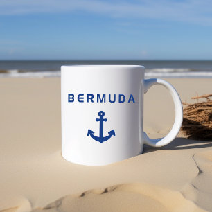 Bermuda Alter Anker für das Segeln mit hellen Farb Kaffeetasse