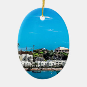 Bermuda-Ansicht Keramikornament