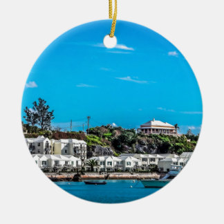 Bermuda-Ansicht Keramikornament