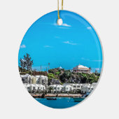 Bermuda-Ansicht Keramikornament (Links)