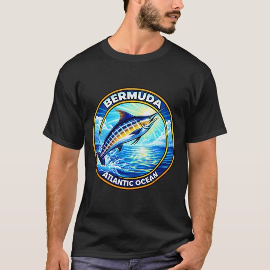 Bermuda - Atlantischer Ozean T-Shirt (Vorderseite)