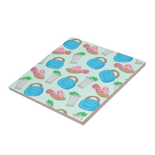 Bermuda Bag Sandals Mint Julep Preppy Derby Fliese (Seite)