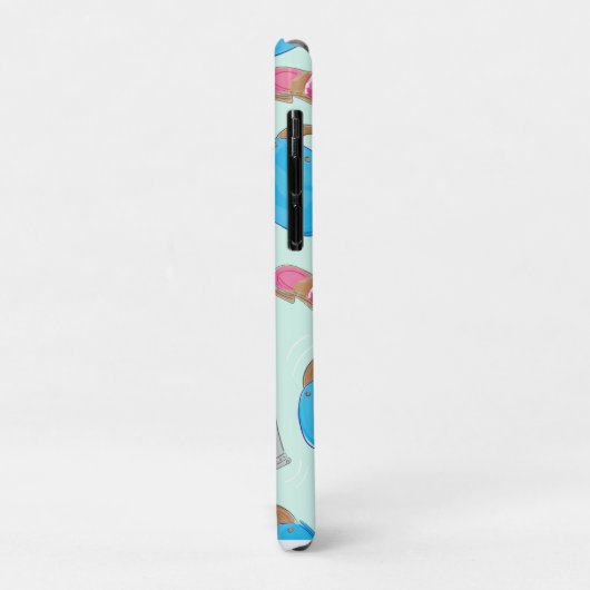 Bermuda Bag Sandals Minze Julep Preppy Case-Mate iPhone Hülle (Hinten/Links)