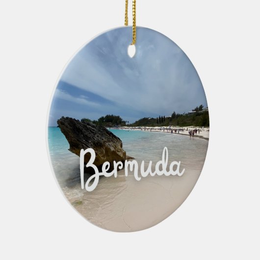 Bermuda Beach Keramik Ornament (Rechts)