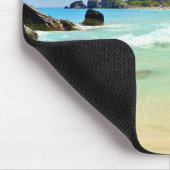 Bermuda Beach, Küstenart Foto, Seeseite, Mousepad (Ecke)