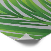 Bermuda Beach Scooter Reiseplakat Poster (Ecke)