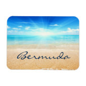 Bermuda Beach Sunrise Magnet (Horizontal)