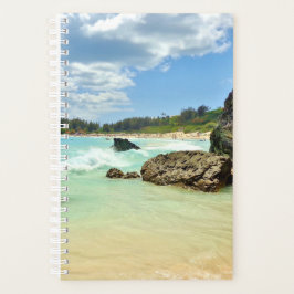 Bermuda Beachplaner, Nature Foto Notebook Planer