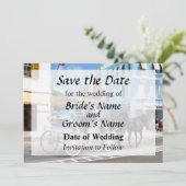 Bermuda - Beförderung in Hamilton Save the Date (Stehend Vorderseite)