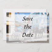 Bermuda - Beförderung in Hamilton Save the Date (Rückseite)