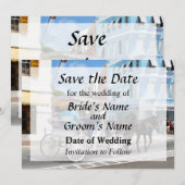 Bermuda - Beförderung in Hamilton Save the Date (Vorne/Hinten)