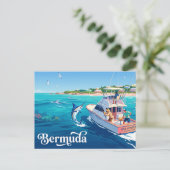 Bermuda Bermuda Postkarte (Stehend Vorderseite)