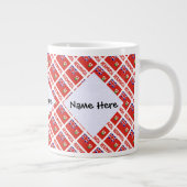 Bermuda Bermudian Flag Personalisiert geteert Jumbo-Tasse (Rechts)