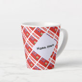 Bermuda Bermudian Flag Personalisiert geteert Milchtasse (Rechte Ecke)