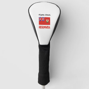 Bermuda-Bermudianer Flagge Personalisiert Golf Headcover
