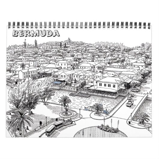Bermuda Colorize Kalender (Titelbild)