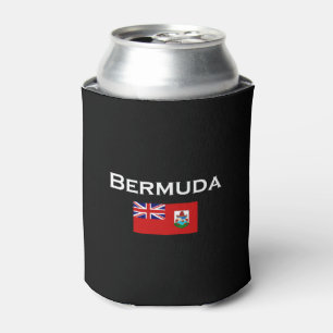 Bermuda Country Flag Dark Color Dosenkühler