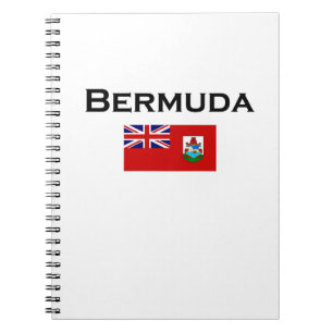 Bermuda Country Flag Light Color Notizblock