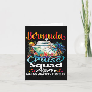 Bermuda Cruise Squad 2025 Bermuda Friend Family Cr Karte