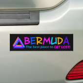 BERMUDA-DREIECK-Autoaufkleber Autoaufkleber (Auf Auto)