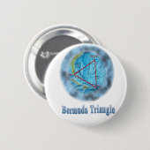 Bermuda-Dreieck-Designs Button (Vorne & Hinten)