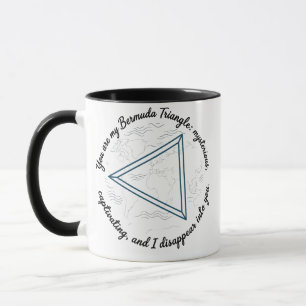 Bermuda-Dreieck Fernweh Tasse
