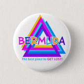 BERMUDA-DREIECK-Knopf Button (Vorderseite)