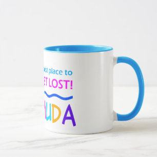 BERMUDA-DREIECK-Tasse - wählen Sie Art u. Farbe Tasse