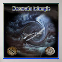Bermuda-Dreieckposter