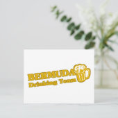 Bermuda Drinking Team Postkarte (Stehend Vorderseite)