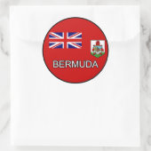 Bermuda Euro Sticker (Tasche)