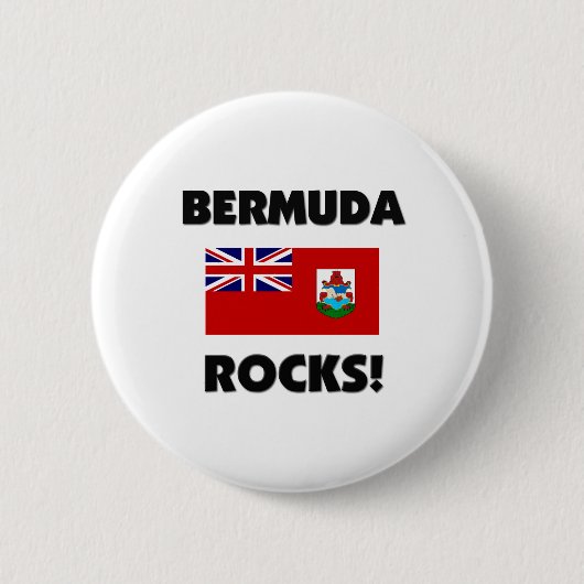 Bermuda-Felsen Button (Vorderseite)
