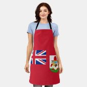 Bermuda Flag All-over Print-Schürze Schürze (Getragen)