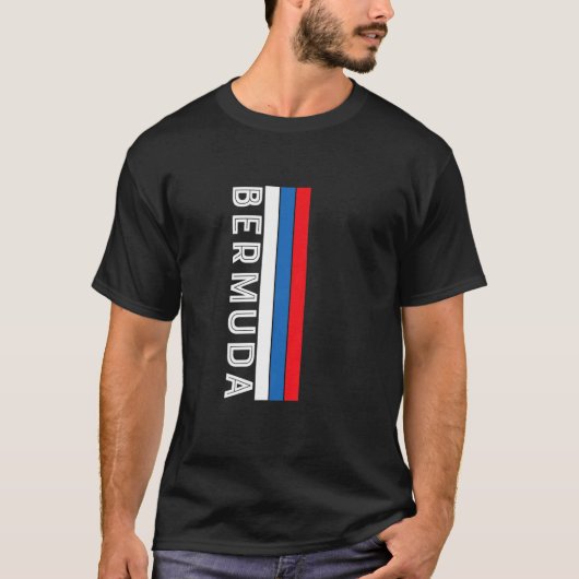 Bermuda Flag Colors T-Shirt (Vorderseite)
