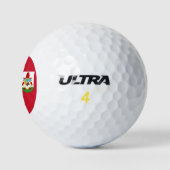 Bermuda Flag Golf Balls Golfball (Logo)