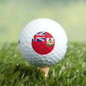 Bermuda Flag Golf Balls Golfball (Insitu T-Shirt)