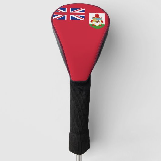 Bermuda Flag Golf Head Cover Headcover (Vorderseite)