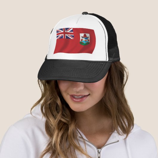 Bermuda Flag Hat Truckerkappe (Beispiel)