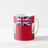 Bermuda Flag Keramik Tasse (VorderseiteRechts)