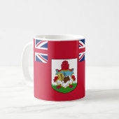 Bermuda Flag Keramik Tasse (Vorderseite Links)