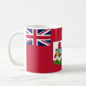 Bermuda Flag Keramik Tasse (Links)