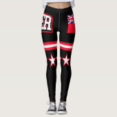 Bermuda Flag Leggings (Vorderseite)