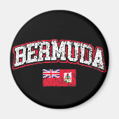 Bermuda Flag Magnet (Vorne)